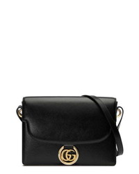 Gucci Medium Gg Ring Leather Shoulder Bag