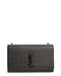 Saint Laurent Medium Monogram Leather Crossbody Bag