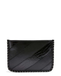 Topshop Mia Leather Crossbody Bag