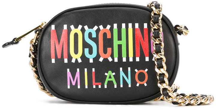 Moschino Milano Oval Crossbody Bag, $695 | farfetch.com | Lookastic