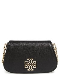 Tory Burch Mini Britten Leather Crossbody Bag