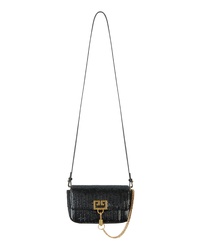 Givenchy Mini Pocket Woven Leather Crossbody Bag