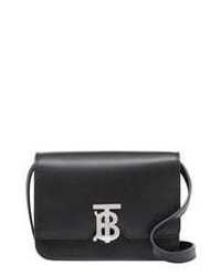 Burberry Mini Tb Leather Crossbody Bag