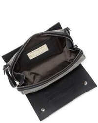 Brunello Cucinelli Monili Leather Crossbody Bag