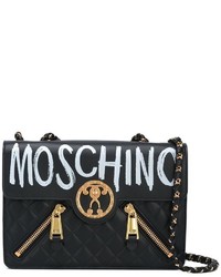 Moschino Graffiti Logo Shoulder Bag