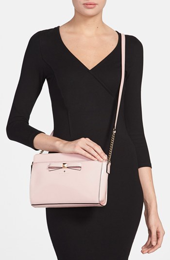 Kate Spade New York Beacon Court Angelica Leather Crossbody Bag, $248 |  Nordstrom | Lookastic