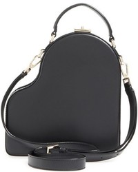Kate Spade New York Jazz Things Up Piano Leather Shoulder Bag Black