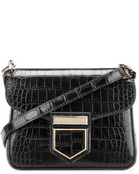 Givenchy Nobile Mini Crocodile Embossed Shoulder Bag