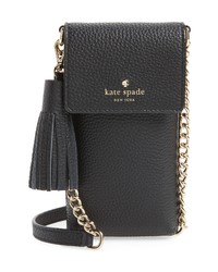 kate spade new york Northsouth Leather Smartphone Crossbody Bag
