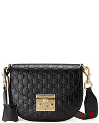Gucci Padlock Medium Ssima Curved Crossbody Bag
