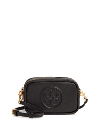 Tory Burch Perry Bombe Leather Crossbody Bag