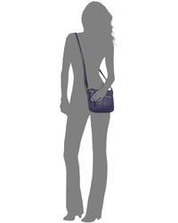 Tignanello Pretty Pockets Smooth Leather Crossbody With Rfid Protection