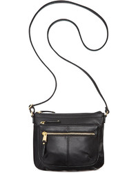 Tignanello Pretty Pockets Smooth Leather Crossbody With Rfid Protection