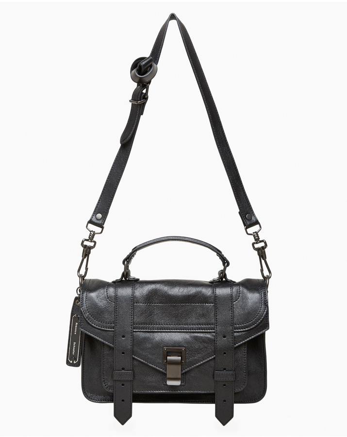 Proenza Schouler PS1 Tiny Bag in Black