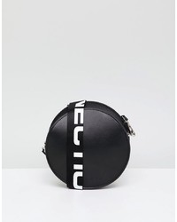 French Connection Renn Logo Leather Bag