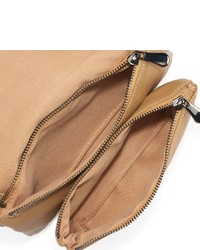 Rr Leather Leather Flap Crossbody Bag