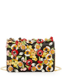 Prada Saffiano Garden Floral Crossbody Bag