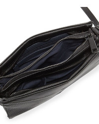 French Connection Shane Faux Leather Crossbody Bag Black