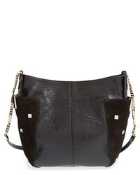 Jimmy Choo Small Anabel Crinkled Patent Leather Crossbody Bag