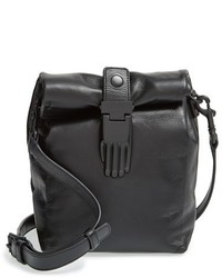 Opening Ceremony Small Athena Leather Crossbody Bag Black 405