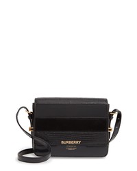 Burberry Small Grace Mixed Leather Crossbody Bag
