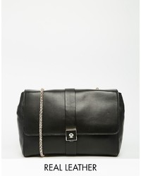 Modalu Small Leather Flap Over Shoulder Bag