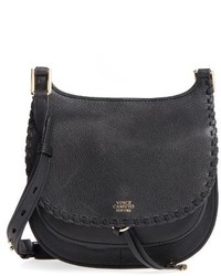 Vince Camuto Small Lidia Leather Crossbody Bag Black