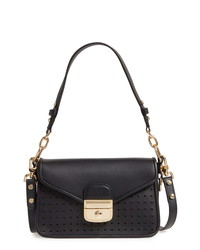 Longchamp Small Mademoiselle Calfskin Leather Crossbody Bag