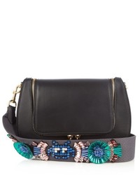 Anya Hindmarch Space Invaders Vere Leather Cross Body Bag