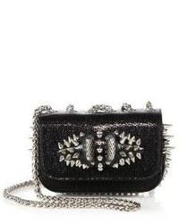 Christian Louboutin Sweet Charity Spiked Leather Crossbody Bag