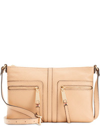 Tommy Hilfiger T Group Pebble Leather East West Crossbody