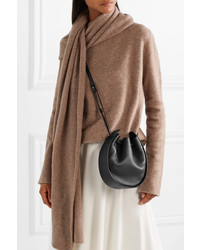 The Row Textured Leather Shoulder Bag
