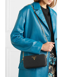 Prada Textured Leather Shoulder Bag