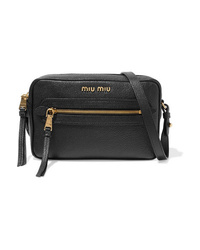 Miu Miu Textured Leather Shoulder Bag