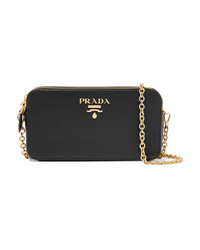 Prada Textured Leather Shoulder Bag