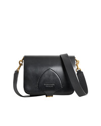 Burberry The Square Satchel In Bridle Leather