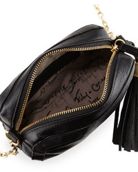 Foley + Corinna Tulie Leather Crossbody Bag Black