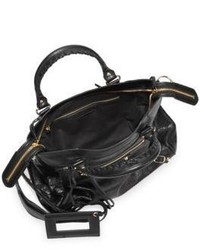 Balenciaga Velo Leather Messenger Bag