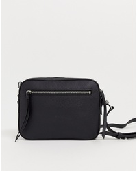 AllSaints Zip Detail Crossbody Bag