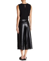 Opening Ceremony Tire Tread Laser Cut Culotte Pant