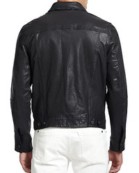 Madison Supply Denim Style Leather Jacket