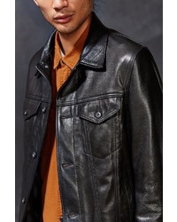 Schott Leather Trucker Jacket