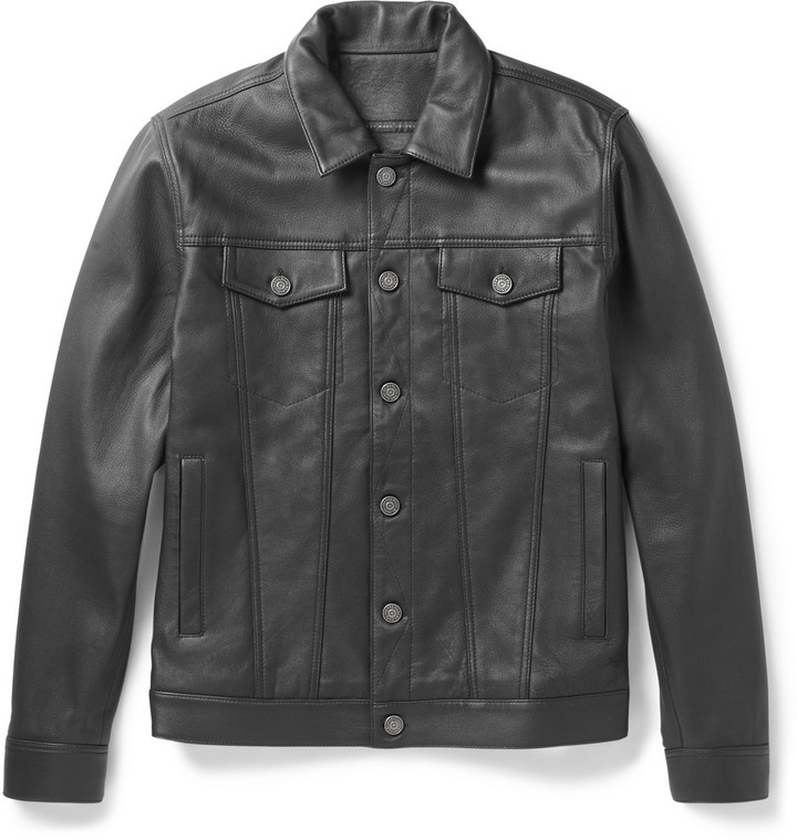 Marc by Marc Jacobs Slim Fit Leather Jacket | Where to buy & how to wear