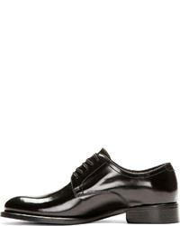 DSquared 2 Black Buffed Leather Classic Derbys