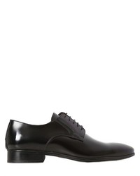 Abraded Leather Derby Lace Up Shoes