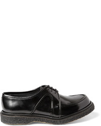 Adieu Type 4 Crepe Sole Panelled Leather Derby Shoes