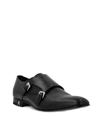 Philipp Plein Almond Toe Leather Derby Shoes