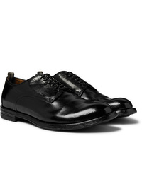 Officine Creative Anatomia Polished Leather Derby Shoes
