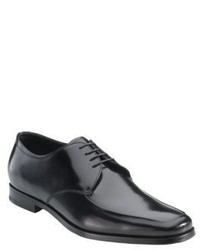 Prada Apron Front Leather Derby Shoes
