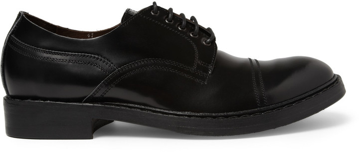 Acne Studios Askin Leather Derby Shoes, $580 | MR PORTER | Lookastic